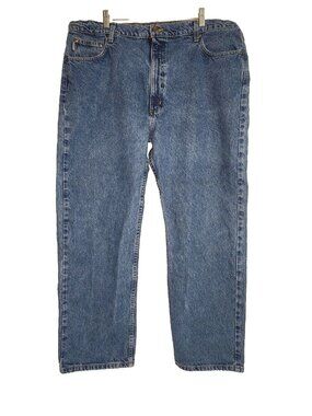 Carhartt Jeans Mens Size 42x30 Relaxed Fit Denim B17DST Work Pants